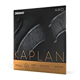 D'Addario KA411 LM, tensione da uomo modello Kaplan Amo, taglia M, Viola Set Medio