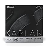 D'Addario Kaplan Vivo - Singola corda Sol per viola, scala lunga, tensione media