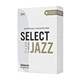 D'Addario Organic Select Jazz Filed Soprano Ance per Sassofono - Ance per Sax - La prima e unica Ancia Biologica ...