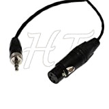 D11 UWP Trasmettitore di Bloccaggio 3.5mm Microfono Cavo Audio XLR 3 Pin Femmina per SONY Wireless Bodypack Lavalier Microfono Sistema ...