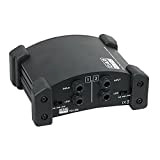 Dap Audio PDI-200 Di Direct Box Passiva Stereo 2 Canali Pad -20 -40 Db Non Richiede Alimentazione Phantom