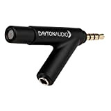 Dayton Audio iMM-6 - Microfono di misurazione calibrato per iPhone, iPad, tablet e Android