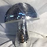 Dazzling Mushroom Disco Ball, Silver Mushroom Disco Ball for Party, Disco Ball for Home Decoration,Table Decor,Stage Props, Party Favors and ...
