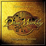 Dean Markley® »SIGNATURE SERIES - VINTAGE BRONZE 2202/12 LIGHT - 12-STRING ACOUSTIC« Corde per Chitarra Acustica - 009/046 12-String