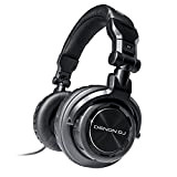 Denon DJ HP1100 - Cuffie con filo over ear DJ per registrazione, monitoraggio e mix professionali su console DJ, mixer ...