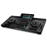 Denon DJ SC LIVE 4 - Console DJ, mixer DJ a 4 canali, streaming da Amazon Music, Wi-Fi, casse, compatibile ...
