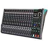 Depusheng PA16 Mixer audio professionale audio Console Sistema da scrivania Interfaccia 16 canali USB Bluetooth MP3 Ingresso computer Alimentazione phantom ...