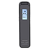 Digital Voice Recorder Audio Recording Device USB Rechargeable 8GB for Lectures And Meetings with External Microphone
