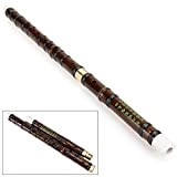 Dizi,Flauto Dizi Cinese,Strumento musicale tradizionale cinese a fiato Handmade Dizi Bamboo Flauto in D E F G Tono chiave per ...