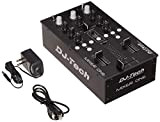 DJ-Tech Mixer One USB a 2 canali, case in metallo