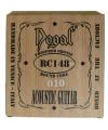 Dogal® »RC148H ACOUSTIC GUITAR SET PHOSPHOR BRONZE« Corde per chitarra acustica - Phosphore Bronze Round Core - 010/047