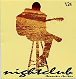 Dogal® »V24 NIGHTCLUB ACOUSTIC GUITAR SET BRONZE FLAT WOUND« Corde per chitarra acustica - Bronze Flat Wound - Medium: 012/046