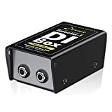 Donner DI Box passiva, Passivo DI-Box Professionale ad alte prestazioni DI-Box Unit Hum eliminator Strumento da 1/4"Direct Box per XLR ...