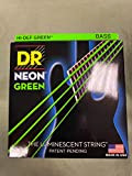 Dr Neon Hi-Def NGB 40 Green 40 – 100 fluorescente di corde per basso a 4 Corde