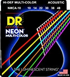 DR String MCA-10 Multi-Color Set di corde per chitarra acustica