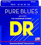 DR String PB-40 Pure Blues Set di corde per basso