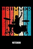 Drummer Notebook: Diary, & Journal for drumming lovers - Funny Gift Idea for Drummer (6"x9" 120 Pages)