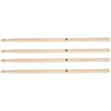 Drumstick Drum Kit, Yevenr 2 Pairs Bacchette in Legno Bacchette Bacchette Set Bacchette Accessori per Bacchette 5A/5B(5B)