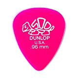 Dunlop 41 Plektren DELRIN 500 STANDARD dark pink 0.96 mm