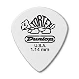 Dunlop 478P1.14 TORTEX WHITE JAZZ III, 1.14MM Plettro