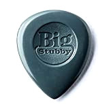Dunlop Big Stubby nylon plettri per chitarra Confezione da 24 3.0mm