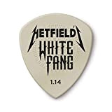 Dunlop Picks - Hetfield White Fang Flow 1,14 Mm - Sacchetto Di Ricarica 24