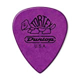 Dunlop Tortex T3, plettri a punta affilata per chitarra Confezione da 12 1.14 mm