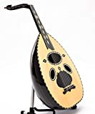 Egiziano Oud Classic Black Stringed Instrument Aoud Ud con custodia morbida e plettri