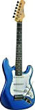 Eko - S-100 3/4 METALLIC BLUE, Chitarra Elettrica misura ridotta Scala 3/4, Colore Metallic Blue