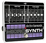 Electro Harmonix Micro Synthesizer Pedale per Chittara Elettrica, Argento
