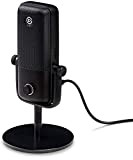 Elgato Wave:1, microfono condensatore USB per streaming, gaming, home office, software di mixaggio gratis, plug-in per effetti audio, anti-distorsione, plug ...