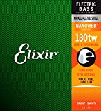 Elixir Bass Custom 5th & 6th String Singles Ultra-Thin Nanoweb Coating Long Scale, Taper Wound - 5th Medium B (00.130)