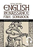 English Renaissance Fake Songbook with chords for guitar, ukulele, mandolin, tenor banjo, guitalele, cigar box guitar in GDG and baritone ...