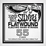 Ernie Ball 10855 Slinky Flatwound Filo piatto Cobalt 55