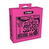 Ernie Ball 3223 Corde per chitarra Super Slinky - confezione 3-Pack
