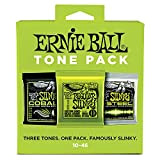 Ernie Ball, Regular Slinky Tone Pack, P03331, Corde per chitarra elettrica, diametro 10-46