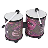 F Fityle Drums 4 "e 5" Congas Drums for Kids Adulti Principianti Professionisti Strumenti a Percussione in Legno s per ...