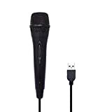 FANGZI microphoneUSB Wired 3m/9.8ft Microfono Ad Alte Prestazioni Karaoke MIC per Nintend Interruttore PS4 Wii U PC Gamepad Accessori,