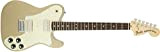 Fender 0142400706 Chris Shiflett palissandro Telecaster Deluxe chitarra elettrica – black-p, Shoreline Gold