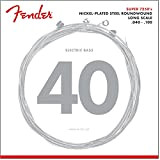 Fender 073-7250-403 Set di corde per basso elettrico-7250L (040/100) - Nichelato