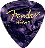 Fender 098 – 2351 – 576 351 Shape Premium Picks, Heavy, Purple Moto, 144 Count