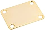 'Fender 099 – 1447 – 200 4-Bolt Vintage Neck Plate"plain (no Serial Number or Logo) (oro)