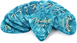 Fender 351 Shape Premium Picks Heavy Ocean Turquoise Pack 12