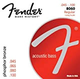 Fender accessori in acciaio nichelato Roundwound Bass Strings 3 45-100 Long Scale Acoustic Bass