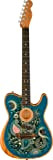 Fender American Acoustasonic® Telecaster®, Ebony Fingerboard, Blue Paisley