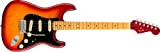 Fender American Ultra Luxe Stratocaster MN PRB · Chitarra elettrica