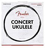 Fender CALIFORNIA COAST CONCERT UKULELE STRINGS Corde per Concert Ukulele - Tie End - GCEA