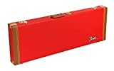 Fender Classic Series Wood Case - Strat®/Tele®, Fiesta Red, Colore: rosso, Retro