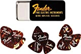 Fender® »FINE ELECTRIC PICK TIN« Plettri in barattolo per collezione - 12 Pezzi - Celluloide - Forma 351-3 Spessore - ...