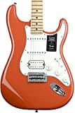 Fender Giocatore in edizione limitata Stratocaster HSS Fiesta Red, paletta coordinata